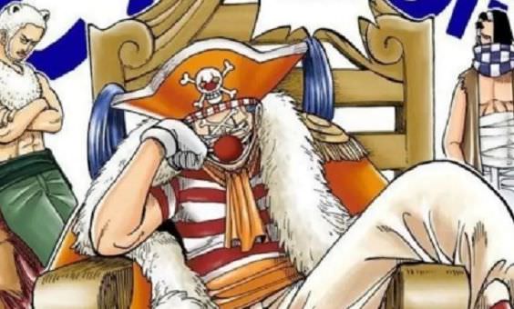 Buggy and Garp's Clash at Kurohige's Headquarters