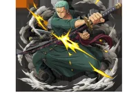 Sanji and Zoro confront the Gorosei in 'One Piece'