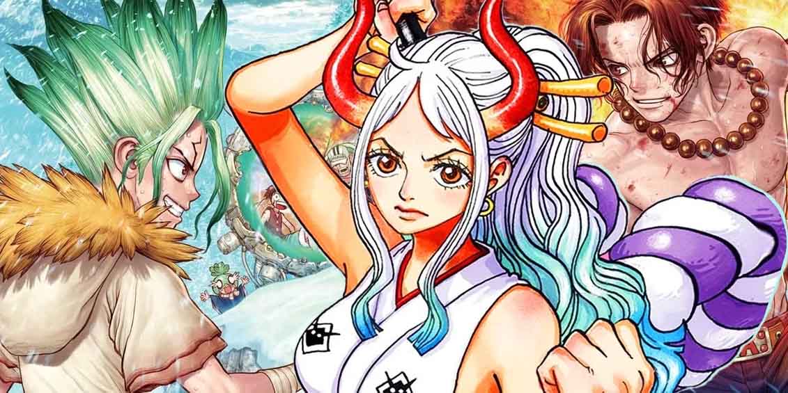 amato from One Piece: A Tribute to Dr. Stone