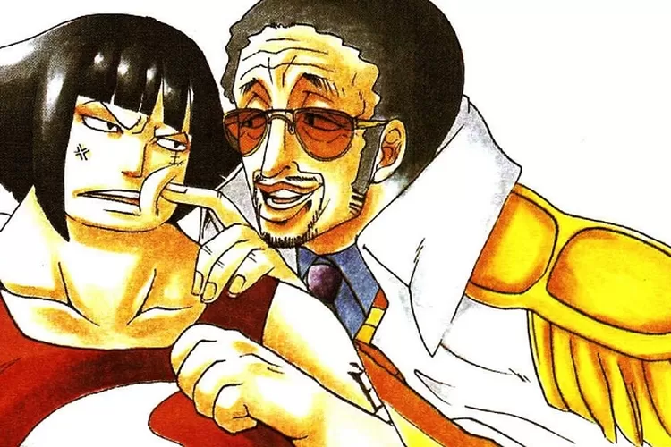 Admiral Kizaru vs Sentomaru face off in One Piece Chapter 1090