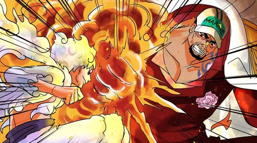 One Piece 1090: Akainu's Pursuit of Egghead Resolves Vengeance