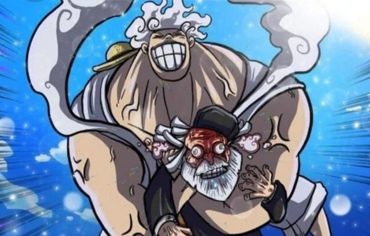 Gear 5 Luffy vs. Gorosei Saturn: Epic Clash in One Piece 1091