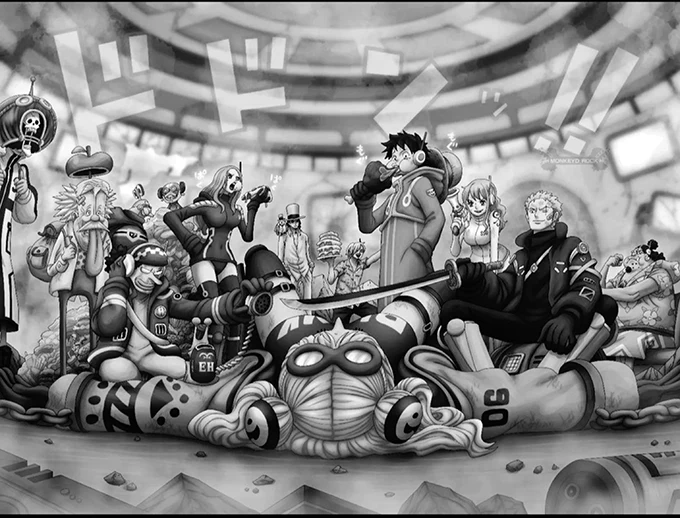 Luffy Holy Knight Connection: Oda's Revelation in One Piece 1091